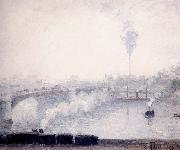 Camille Pissarro Rouen,Effect of Fog oil painting picture wholesale